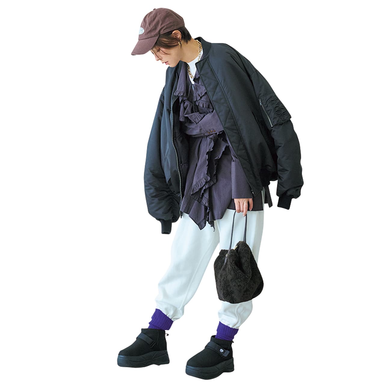 安定感があってサクサク歩ける!浅見れいなさん