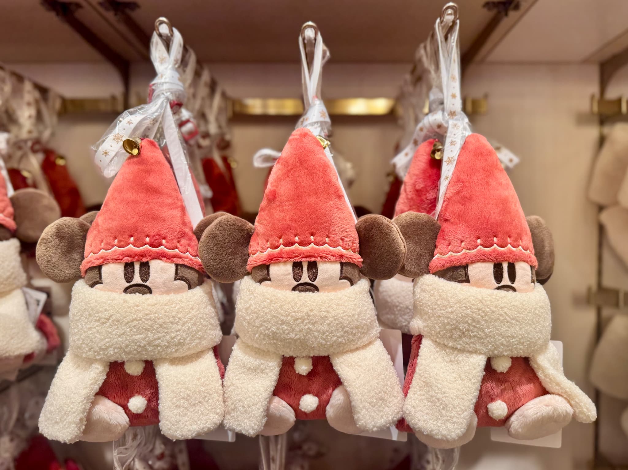 ディズニークリスマスグッズ、リルリンリン「ショルダーバッグ」