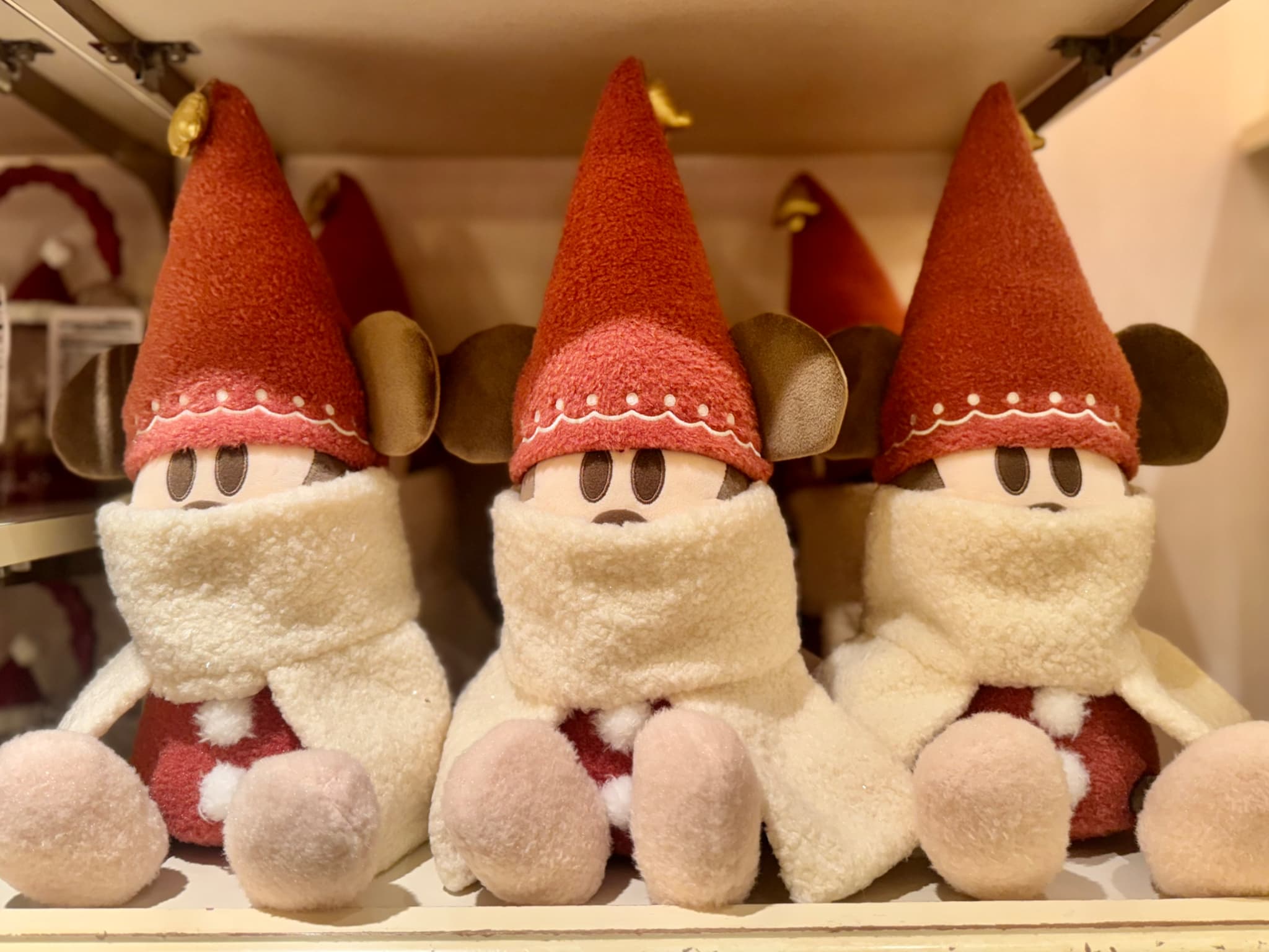 ディズニークリスマスグッズ、リルリンリンぬいぐるみ