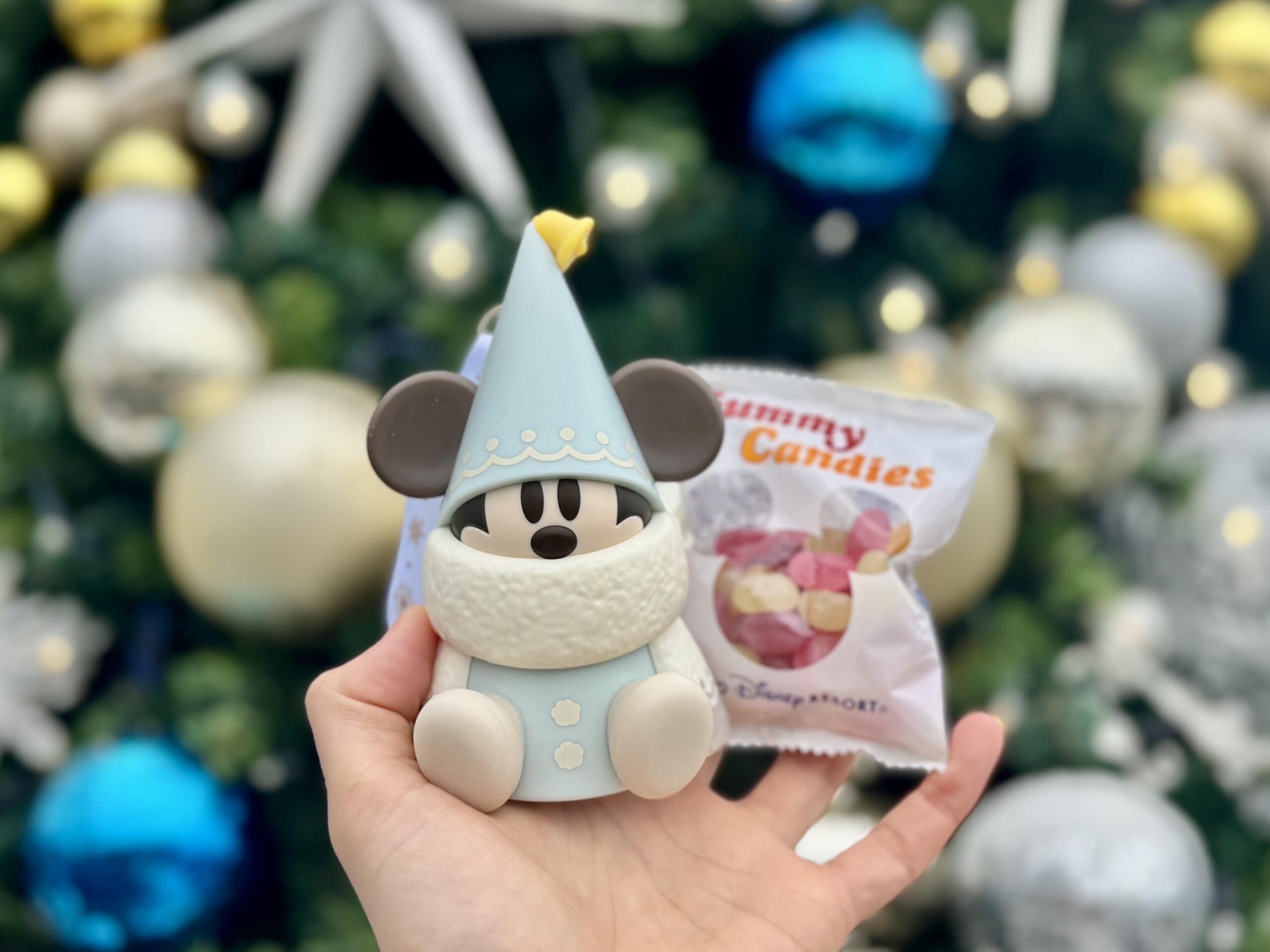 リルリンリン 水色「グミキャンディー、ミニスナックケース付き」手持ち