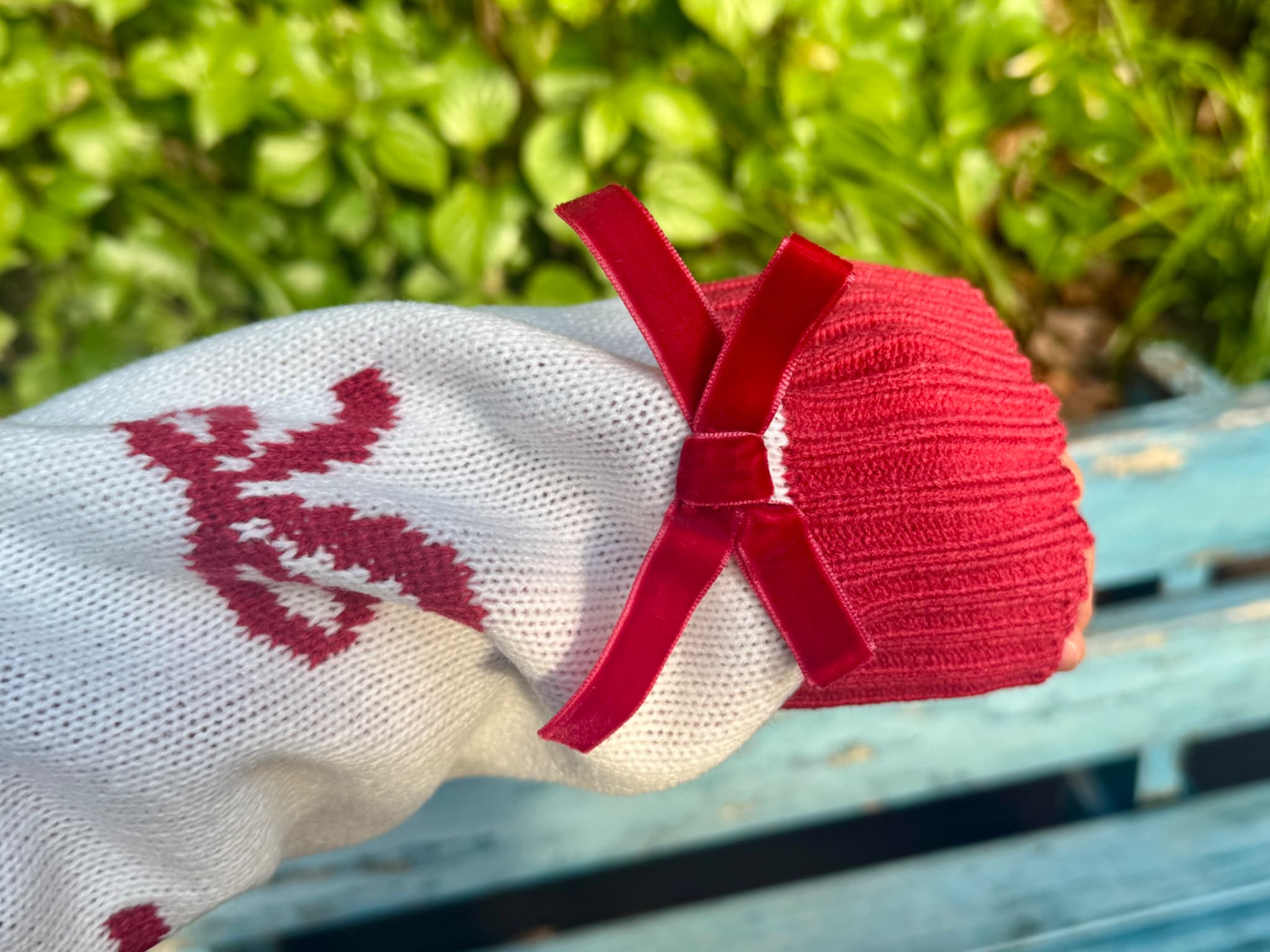 リルリンリンセーター袖元