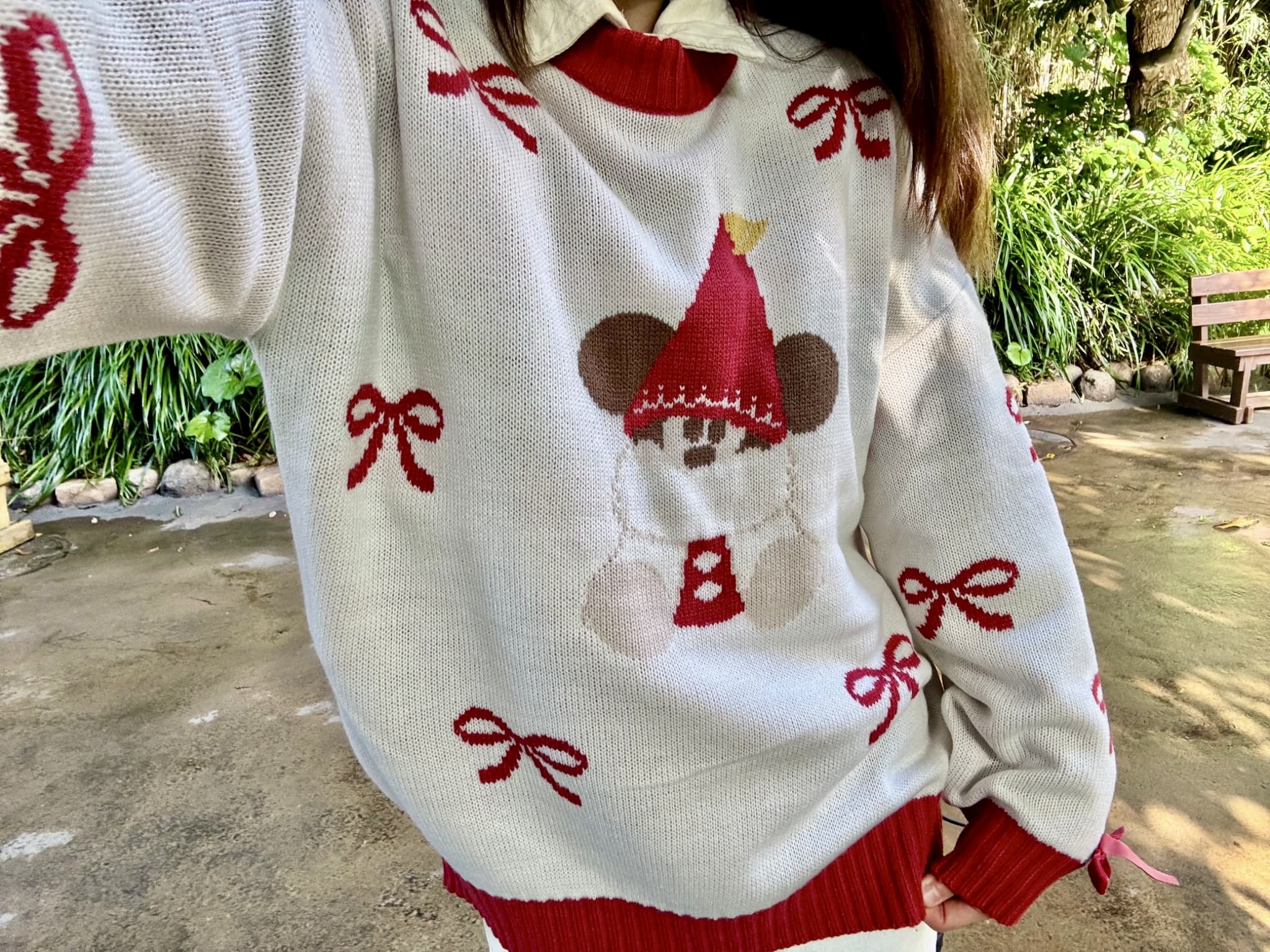 ディズニークリスマスグッズ、リルリンリンセーター