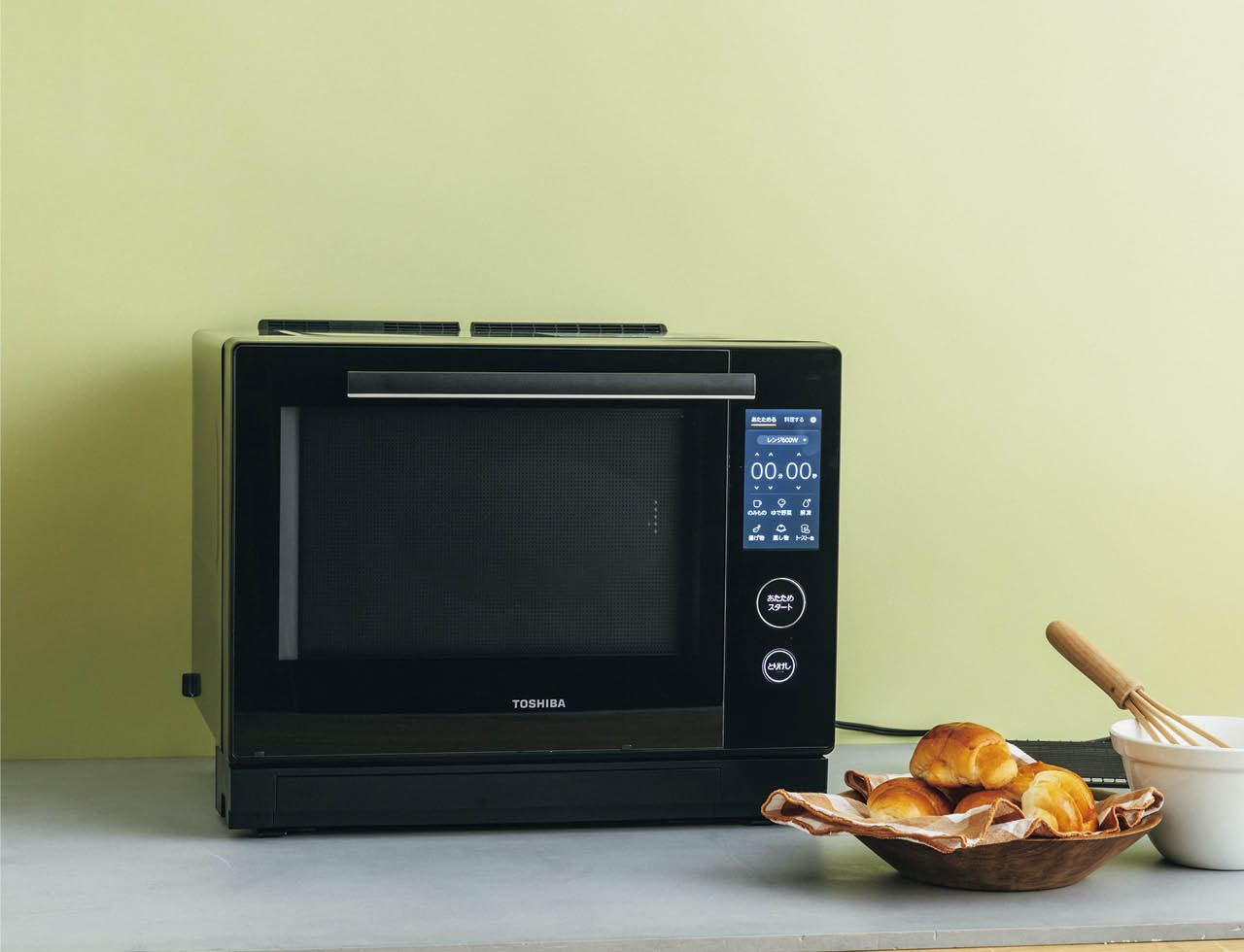 東芝ライフスタイル
過熱水蒸気オーブンレンジ「石窯ドーム」ER-D7000B