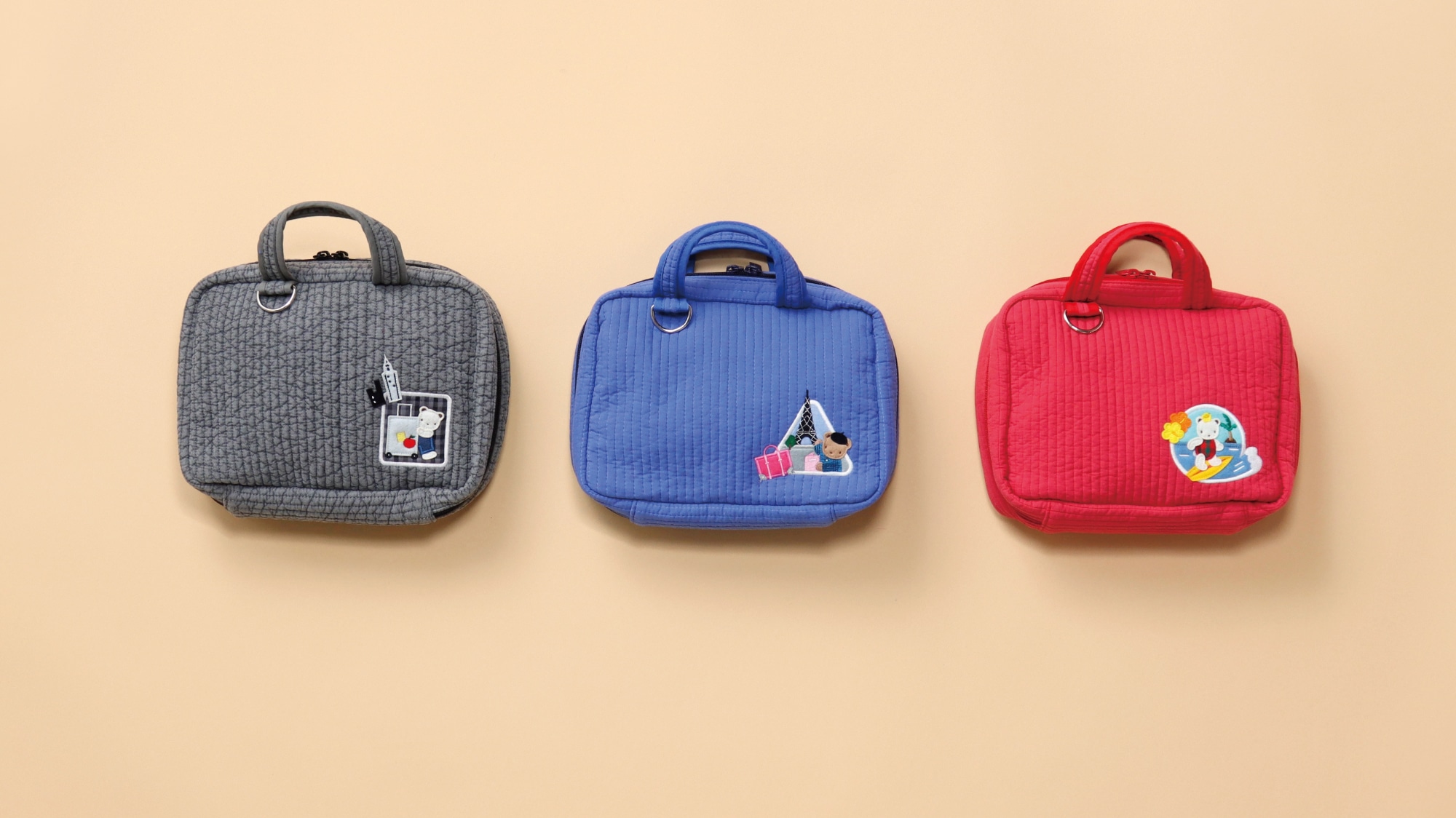 「poche（ポッシュ）」3色集合