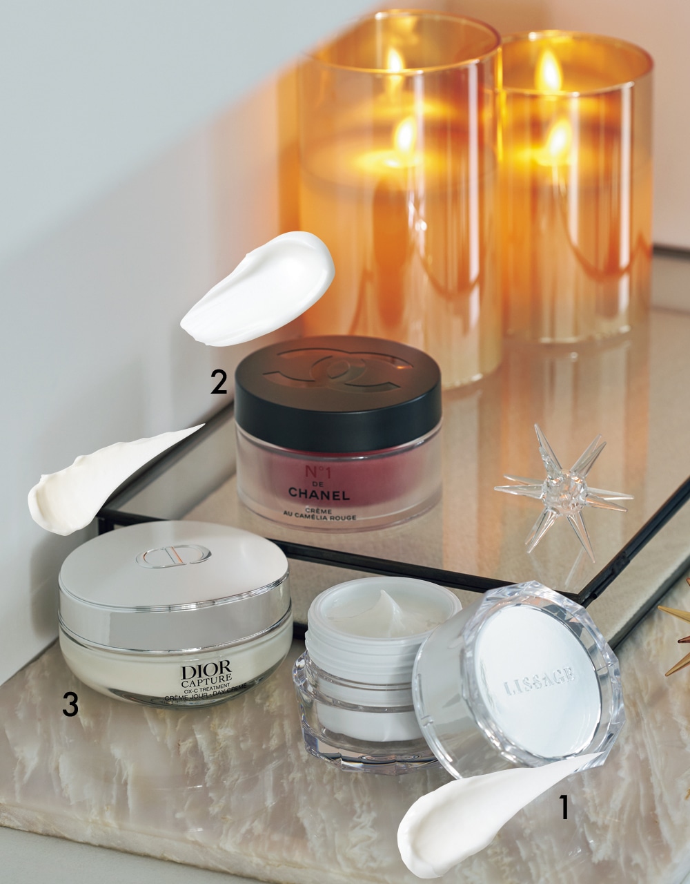 極上クリーム3つ