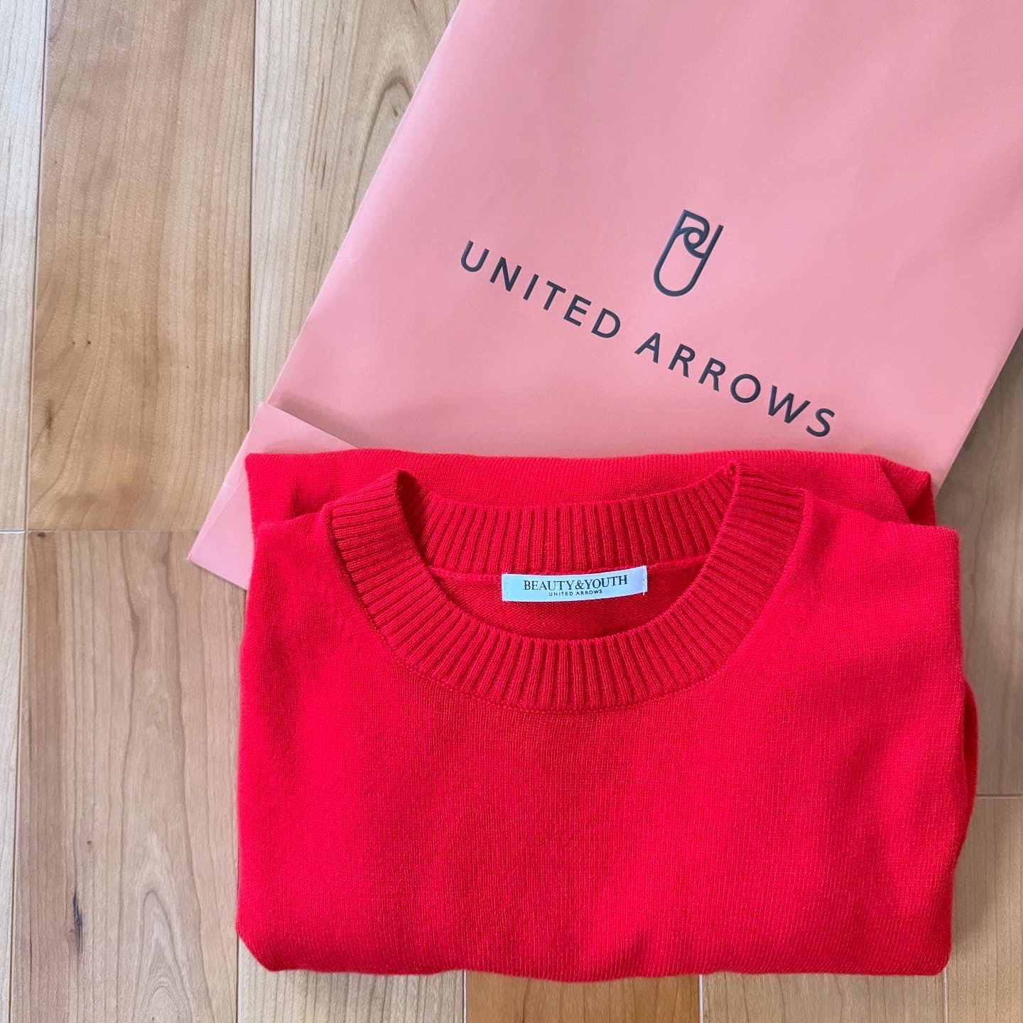 ビューティーアンドユース ニット