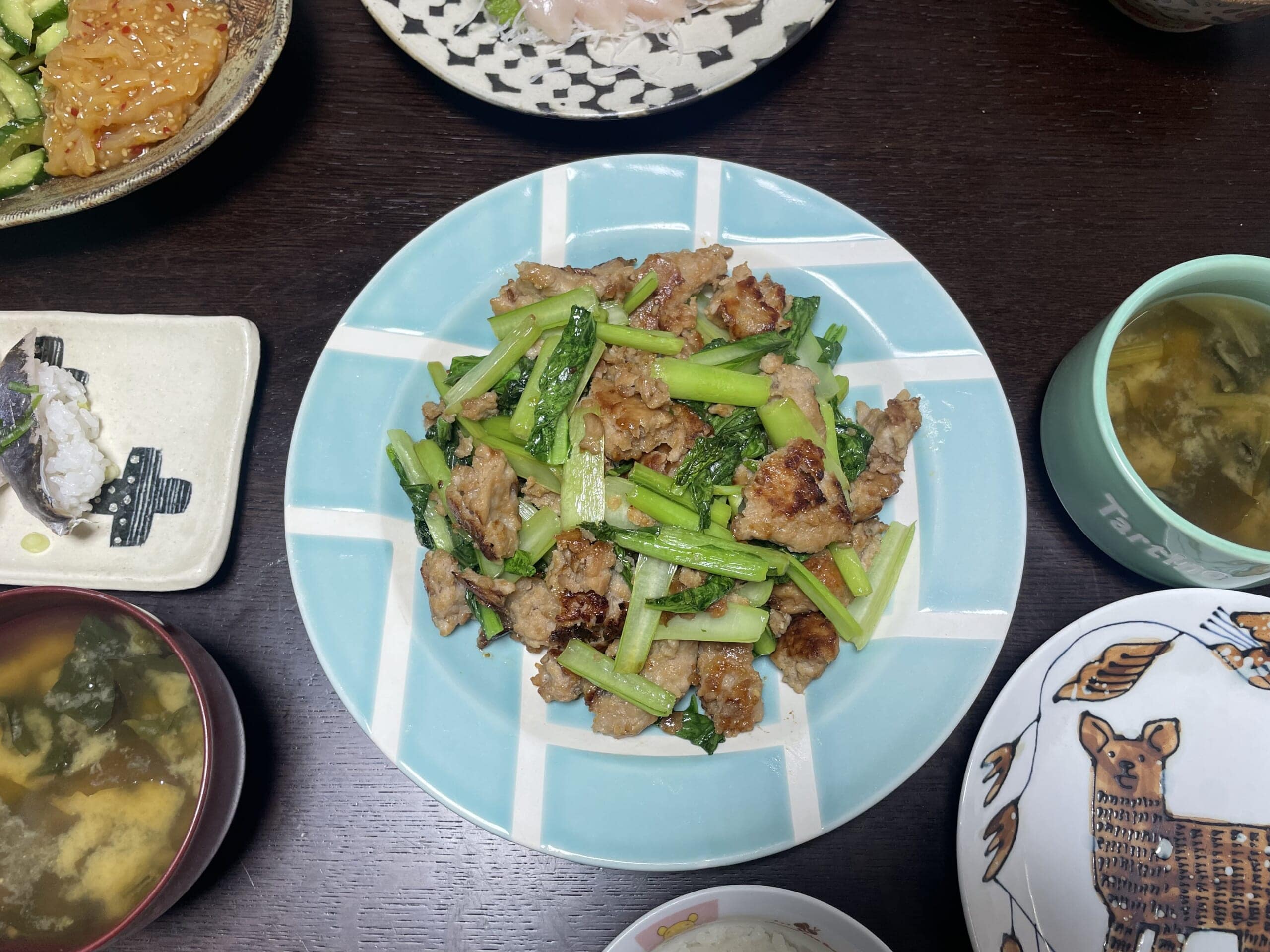 コウケンテツさんのレシピ「中華風ボリューム肉そぼろ野菜炒め」を40代主婦が作ってみた写真