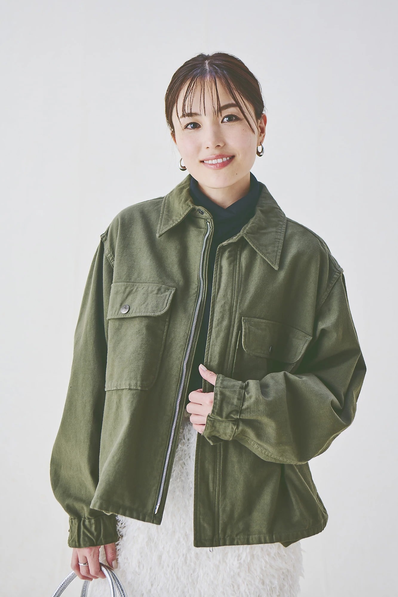 Oblada
【洗える】MILITARY AVIATOR JACKET
￥39,600