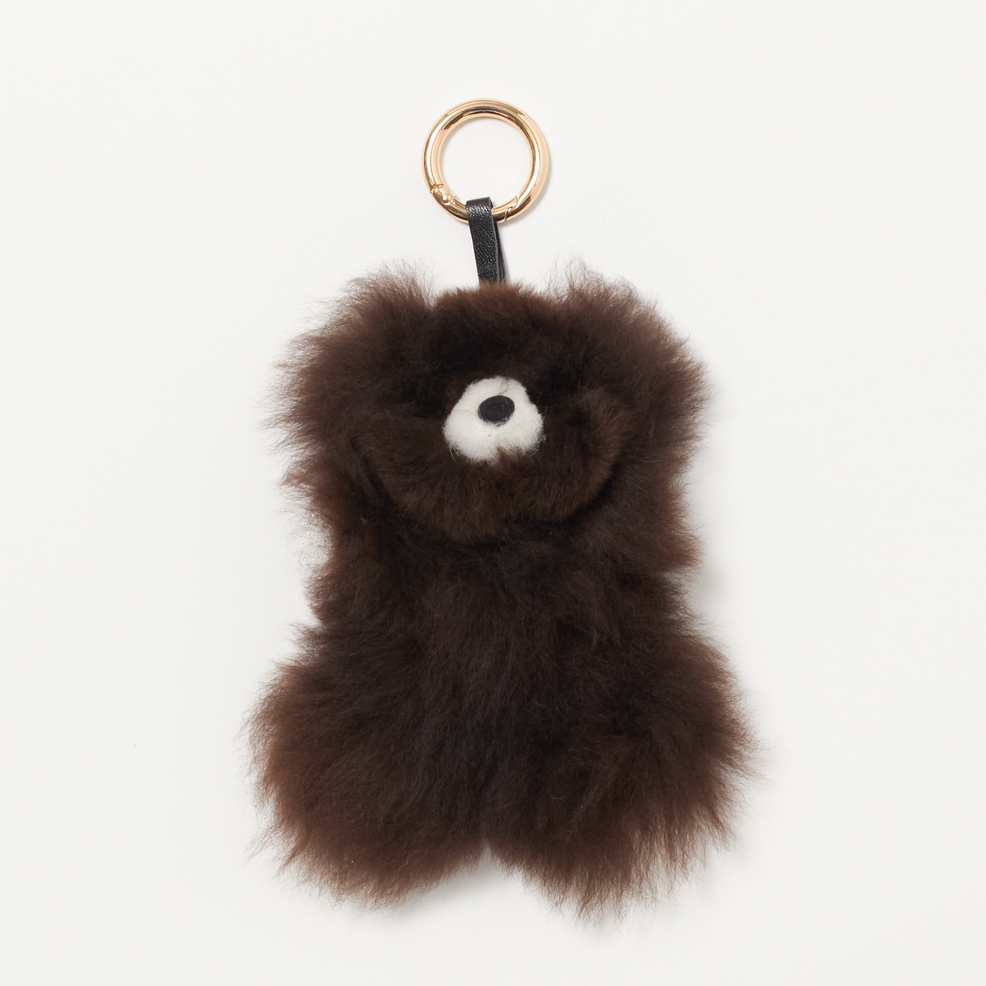 COSY（コージー） Small Bear Baby Alpaca Key ring 　ブラウン