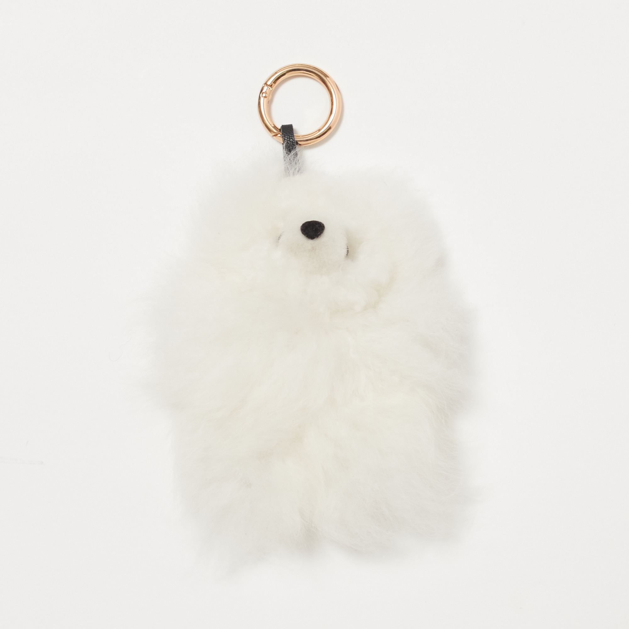 COSY（コージー） Small Bear Baby Alpaca Key ring 　ホワイト