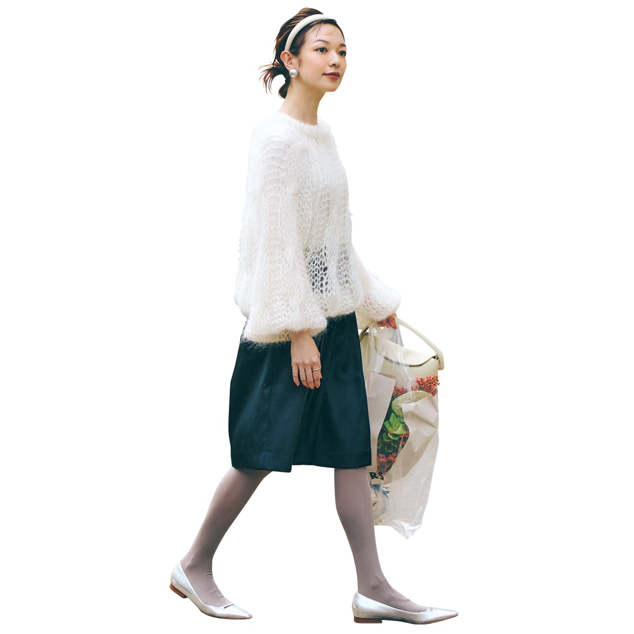 ハーフパンツコーデ 森絵梨佳さん