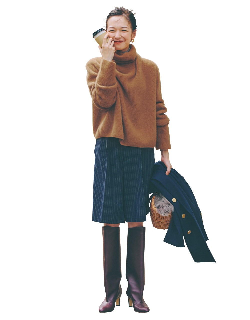 ハーフパンツコーデ 森絵梨佳さん