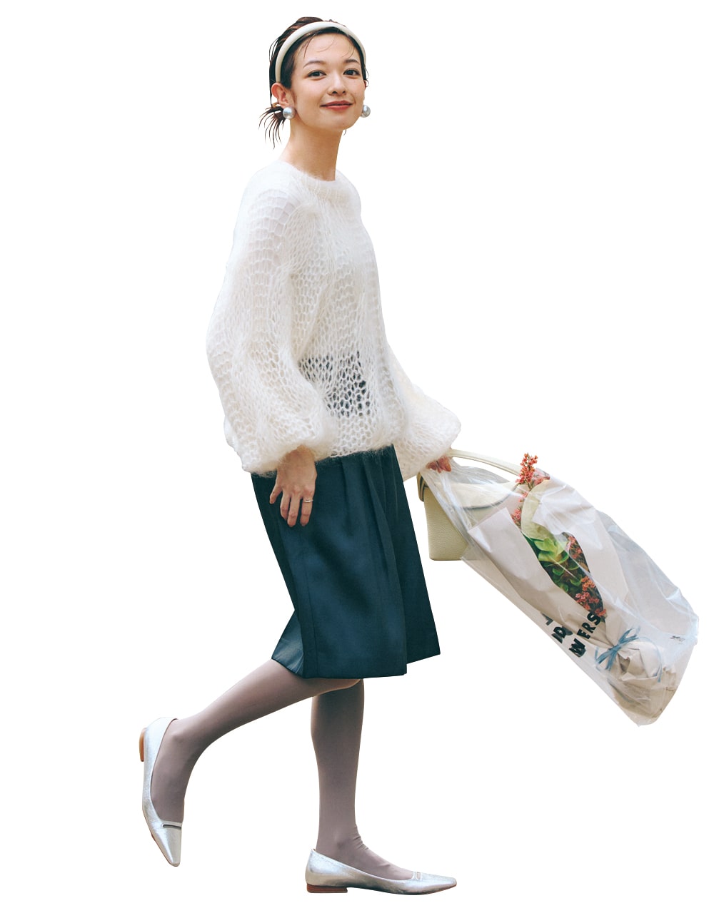 ホテルで女子会 コーデ 森絵梨佳さん