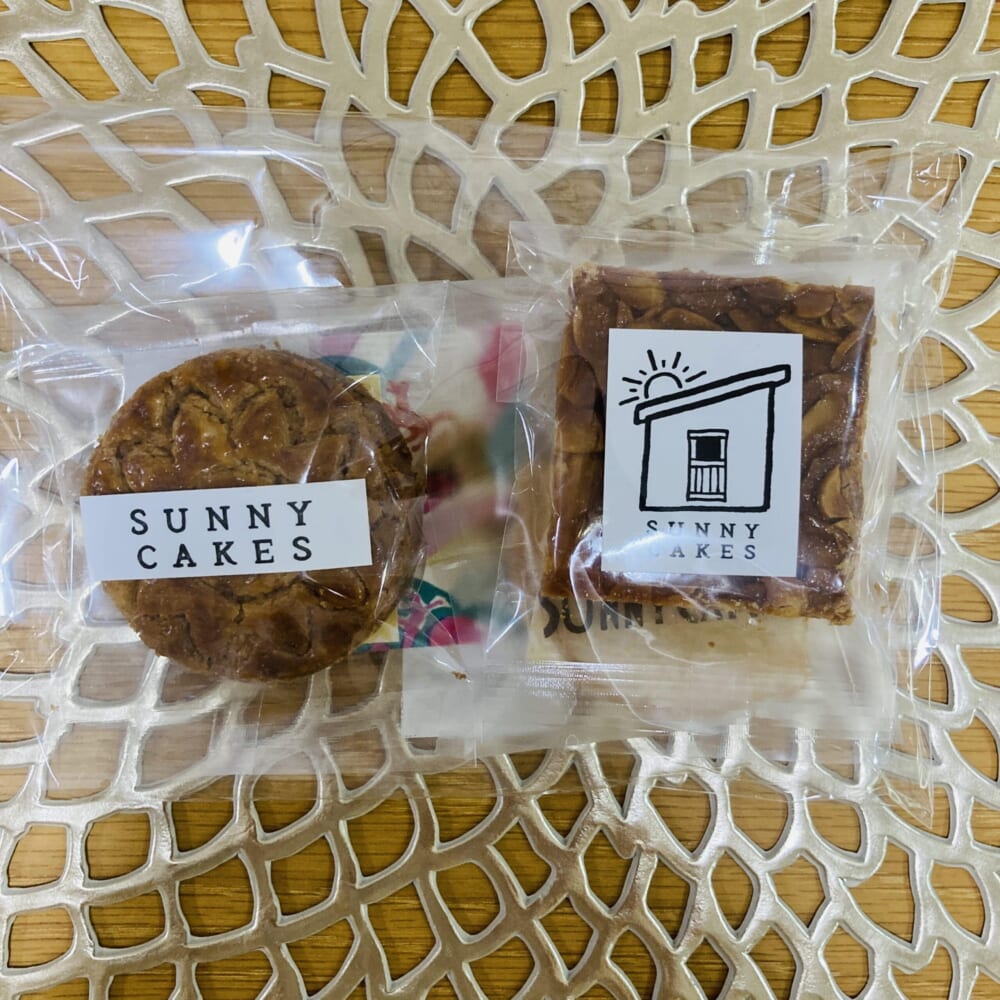 LEEパーティお土産 SUNNY_CAKES 焼き菓子3種の詰め合わせ