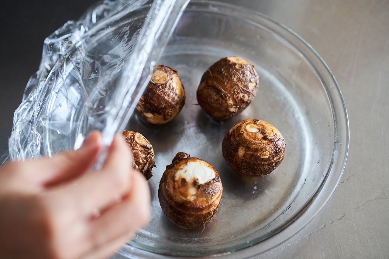 榎本美沙さん　里芋のお醤油唐揚げ