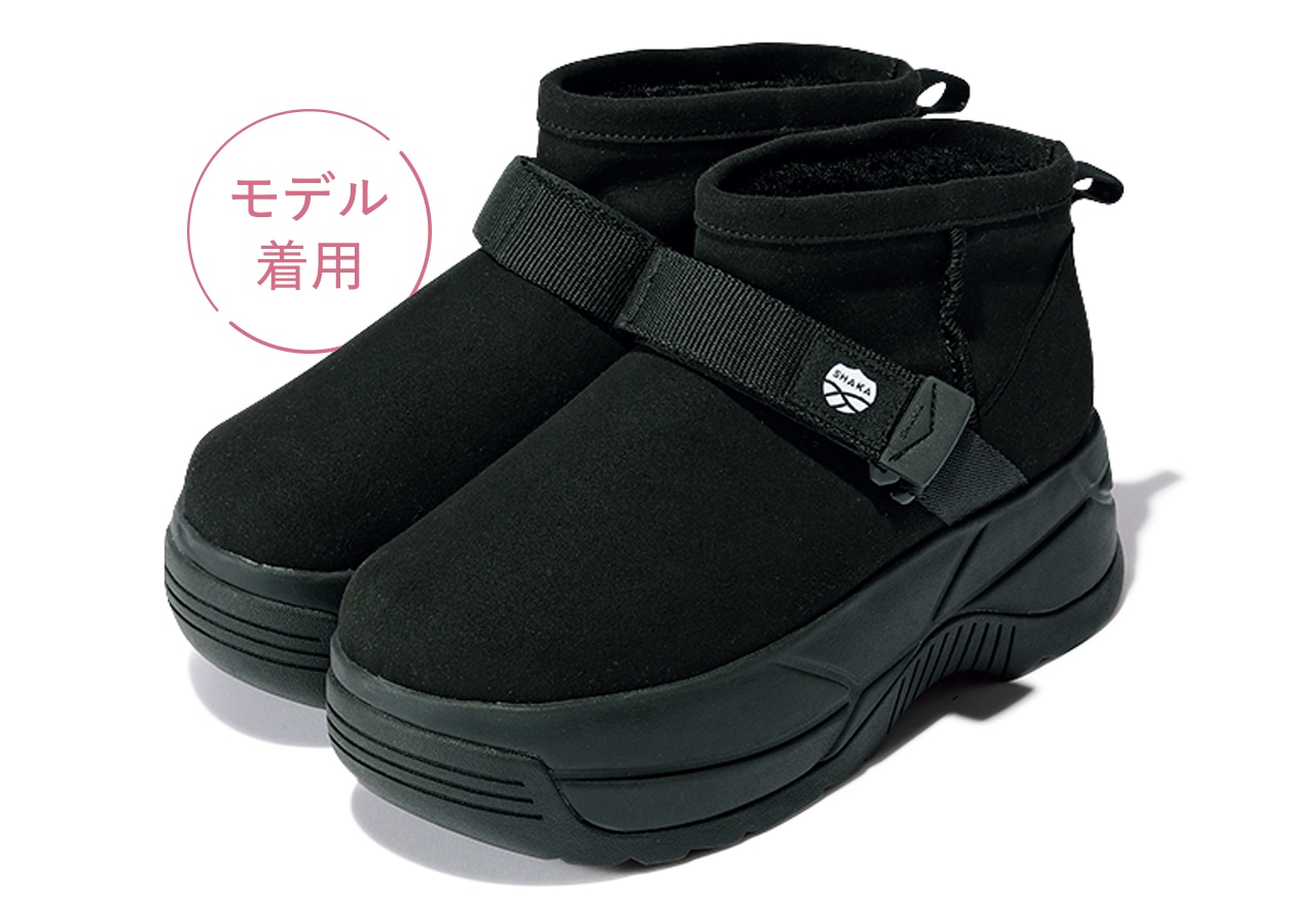 【SHAKA(シャカ)】のムートン調ブーツ ¥22000