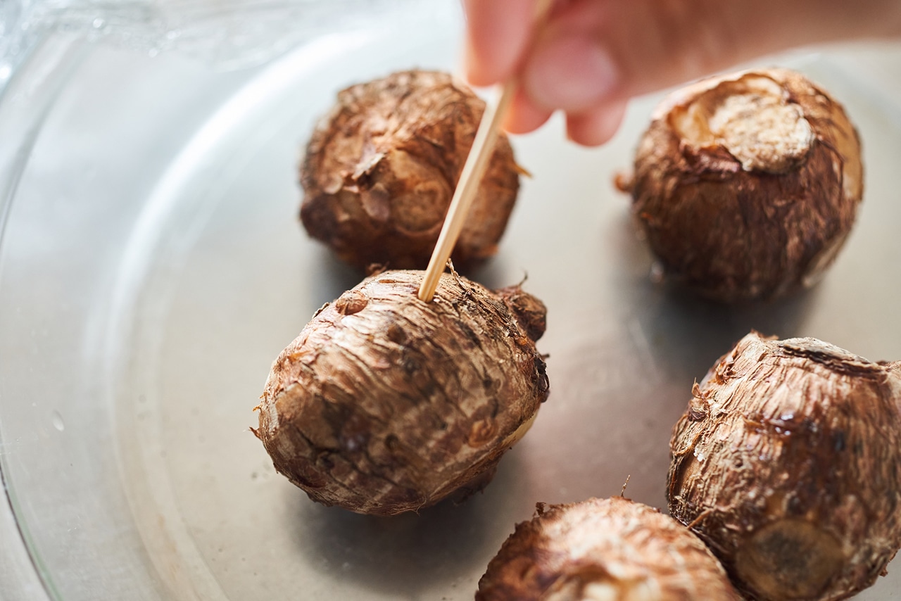 榎本美沙さん　里芋のお醤油唐揚げ