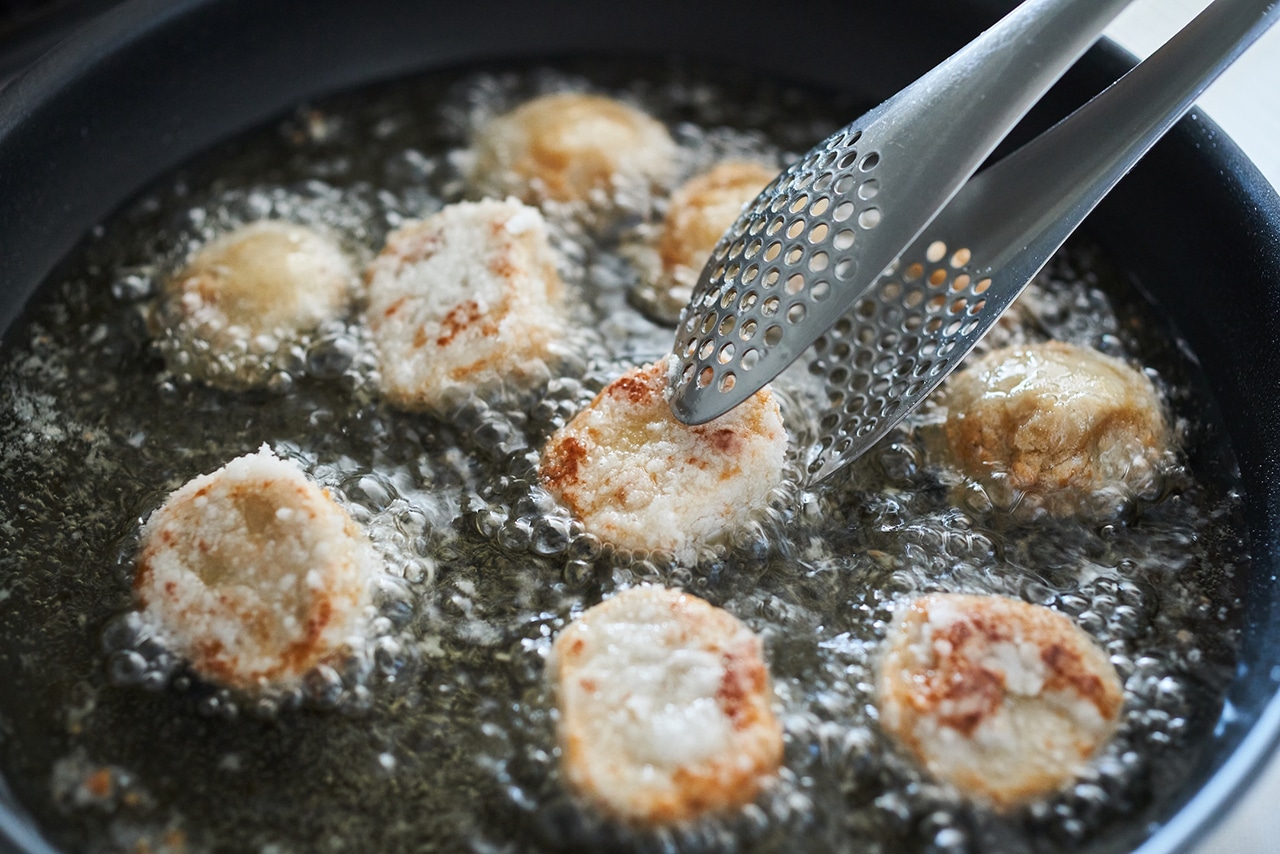 榎本美沙さん　里芋のお醤油唐揚げ