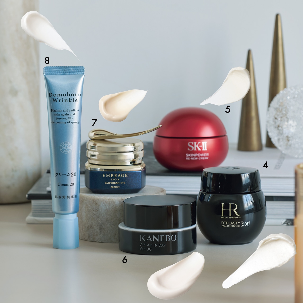 極上クリーム4つ