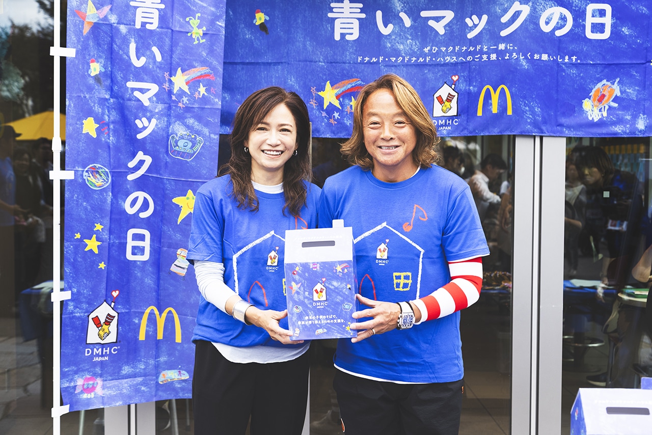 北澤豪さん&恵理さん夫妻