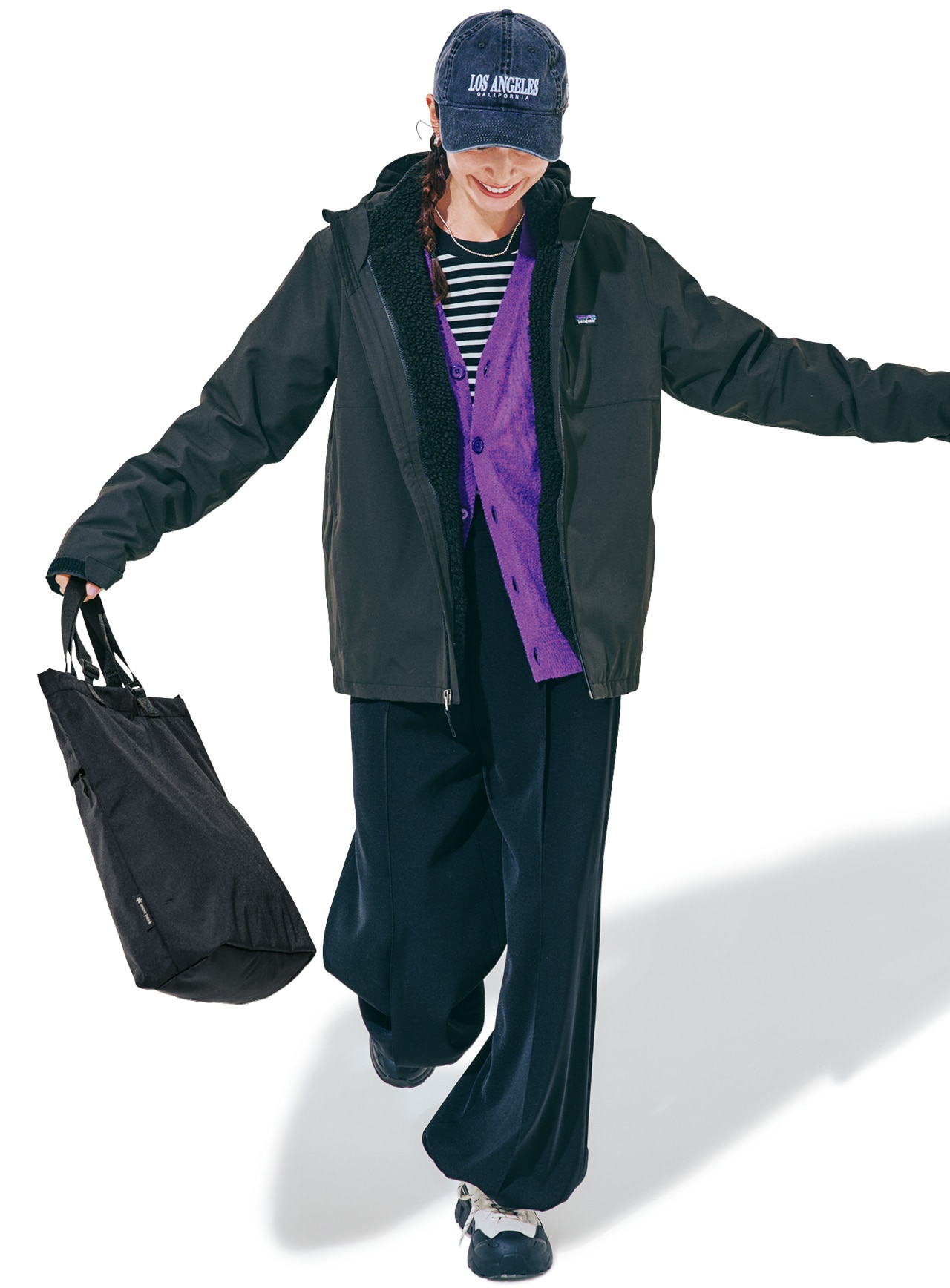 シェルジャケットとライナーを2枚セットで着用したkazumiさんのpatagonia(パタゴニア)【洗える】【防水】【透湿】【リバーシブル】K’s-4-in-1 Everyday Jktのコーデ