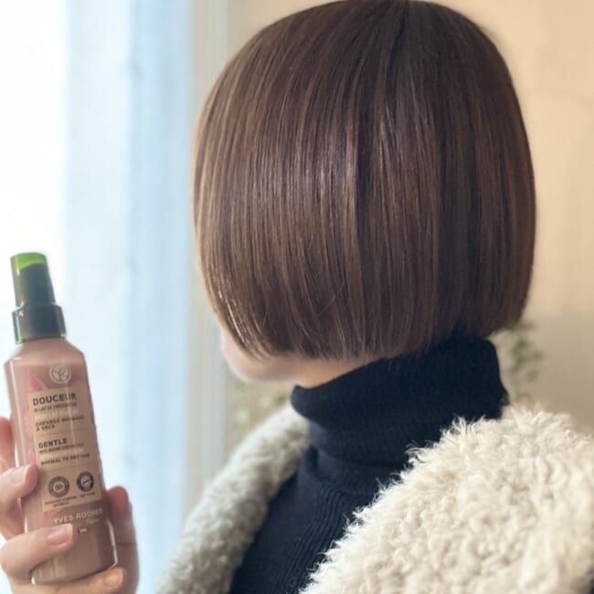 イヴ・ロシェ　ヘアミルクスプレー ジェントル ミルキーチェスナッツ