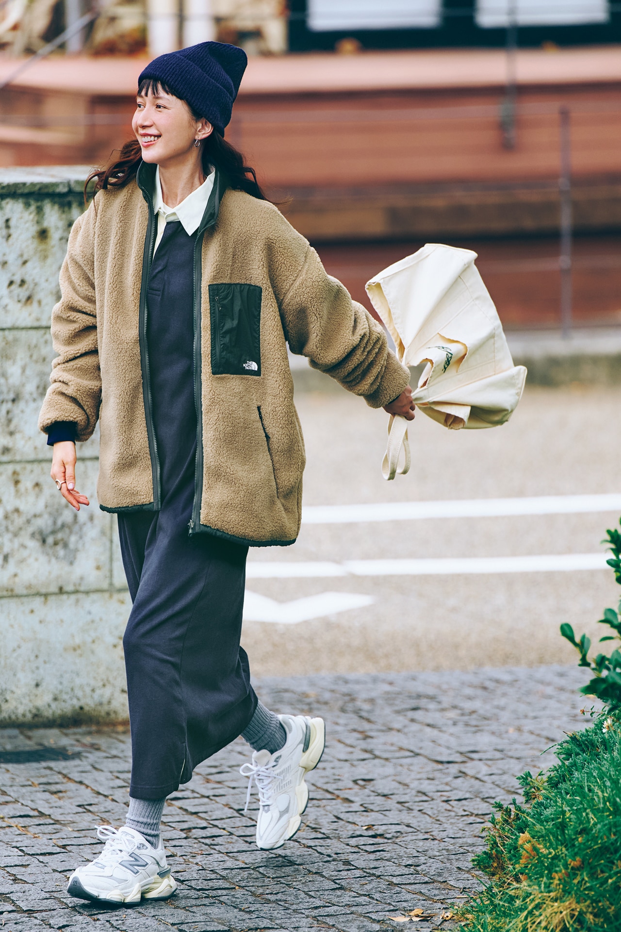 kazumiさんのTHE NORTH FACE(ザ・ノース・フェイス)【洗える】【リバーシブル】Reversible Extreme Pile Fleece Jacketのコーデ