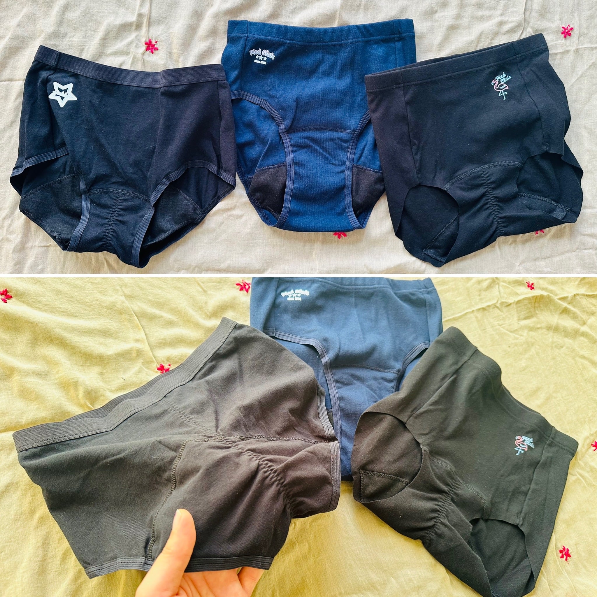 グンゼ「pied clair」のサニタリーショーツ