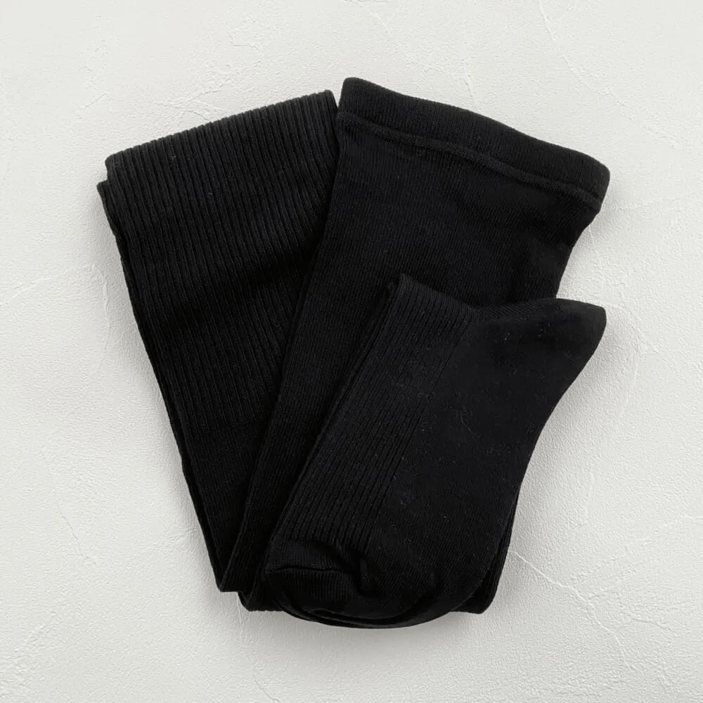 ユニクロ　ヒートテックニットリブタイツ（09 BLACK・1500円）