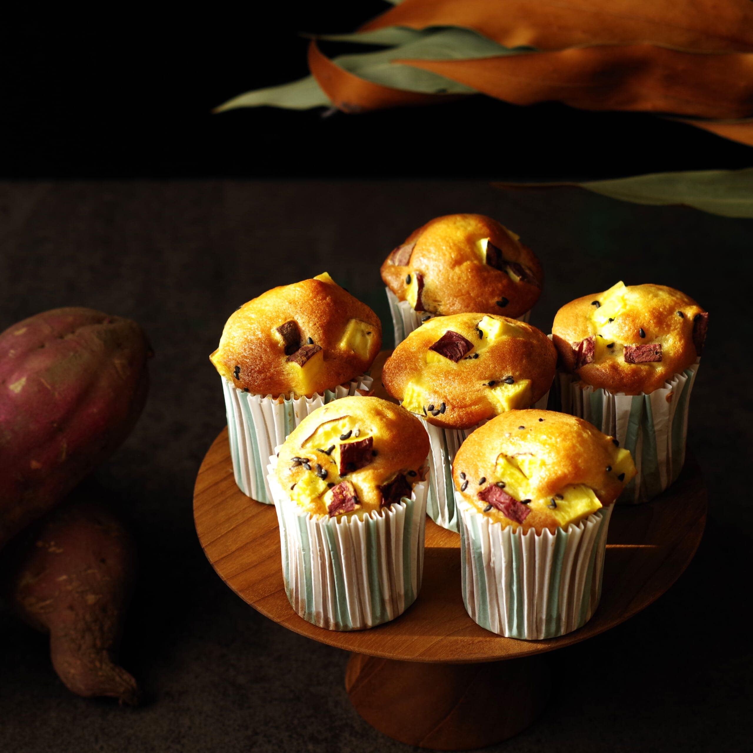 さつまいも 紅はるか さつまいもとクリームチーズのマフィン お菓子