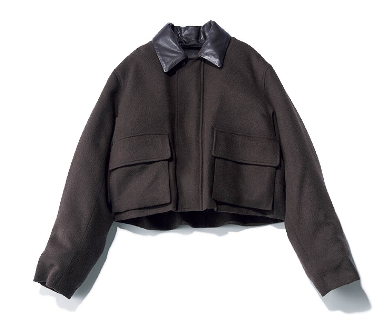 BABY CAMEL FLANNEL PADDED SHORT BLOUSON