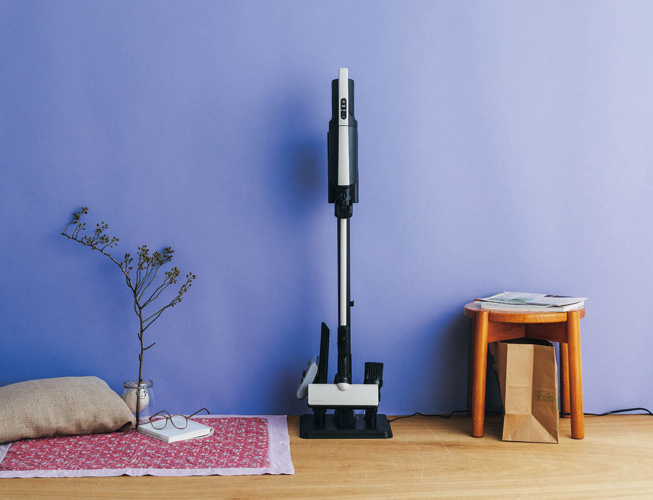 コードレス スティッククリーナー かるパックスティック PKV-BK50P