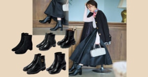¥9900〜3万円代まで！王道「ショートブーツ」、間違いないのは黒！
