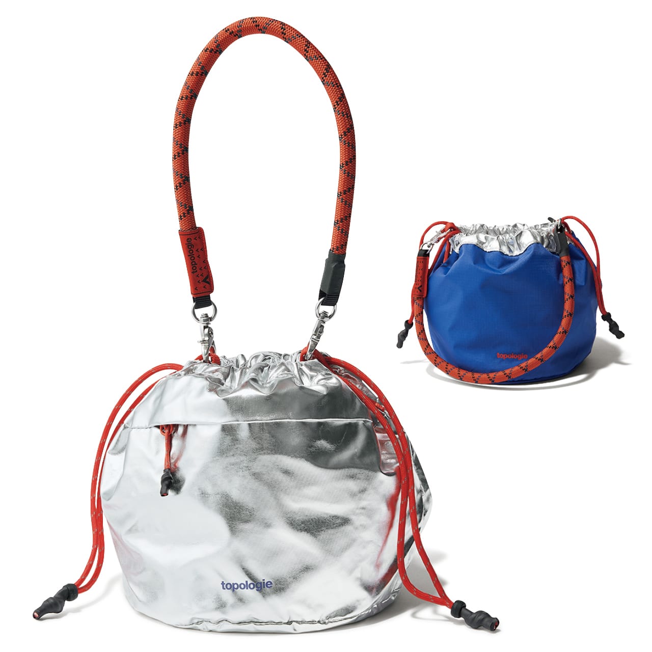 LEE限定 topologie(トポロジー)【LEEオリジナルセット】リバーシブルバケットバッグ+10㎜ Wrist Strap