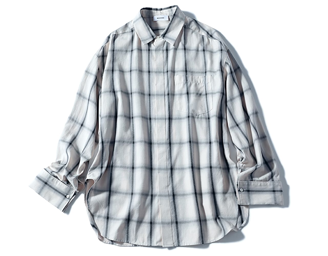 【MIESROHE（ミースロエ）】のチェックシャツ　￥19800