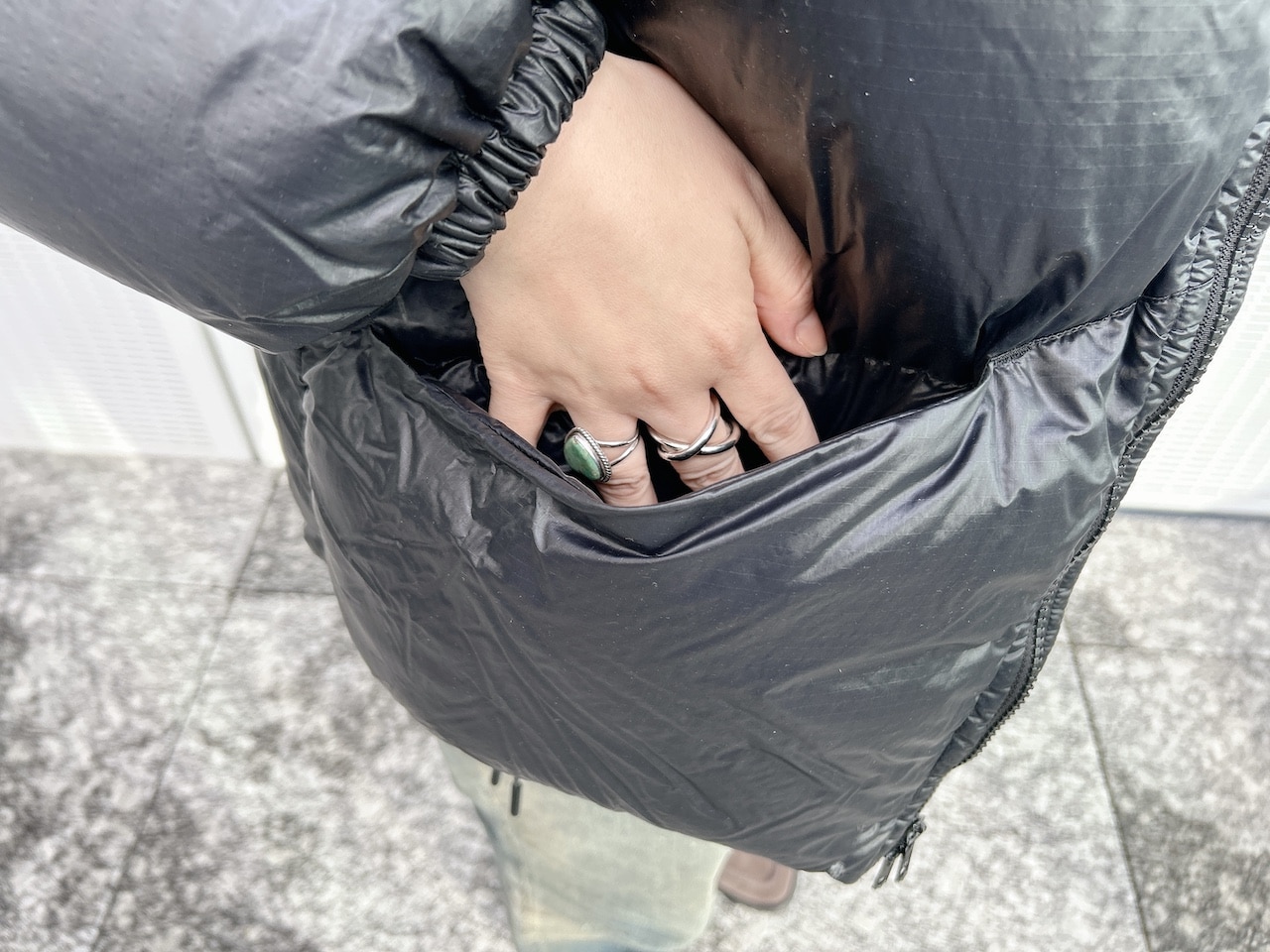 【Rocky Mountain Featherbed（ロッキーマウンテン フェザーベッド）】Nice Stuffin Jacket　ポケット