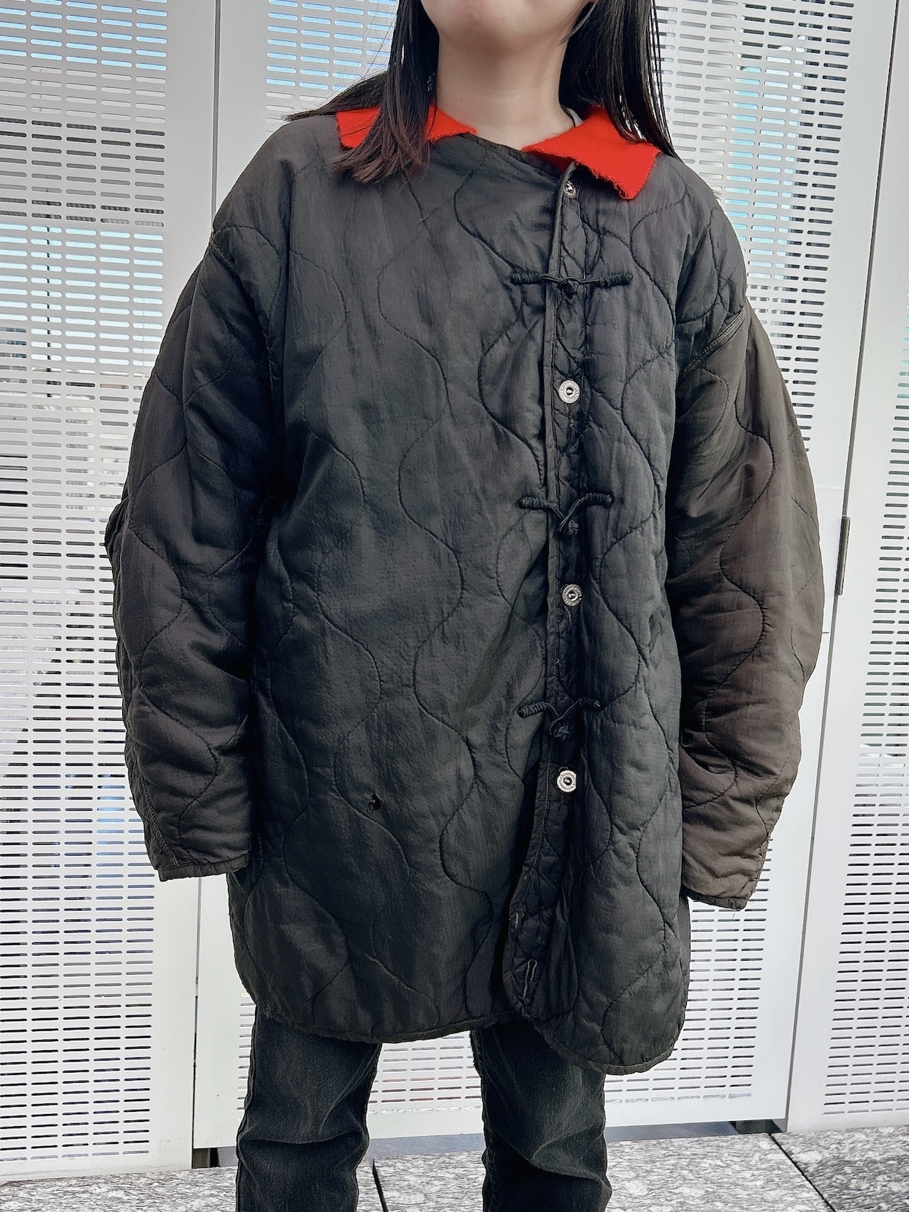 【古着】リメイクダウンコーデ