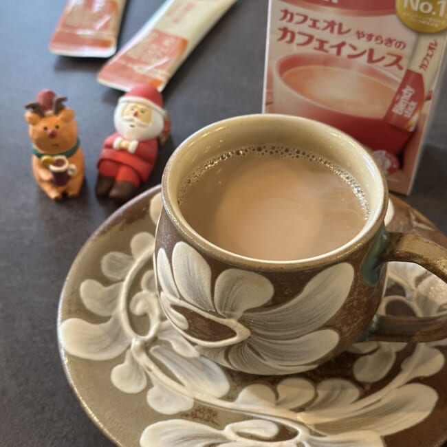 味の素AGF「ブレンディスティック カフェオレ やすらぎのカフェインレス」