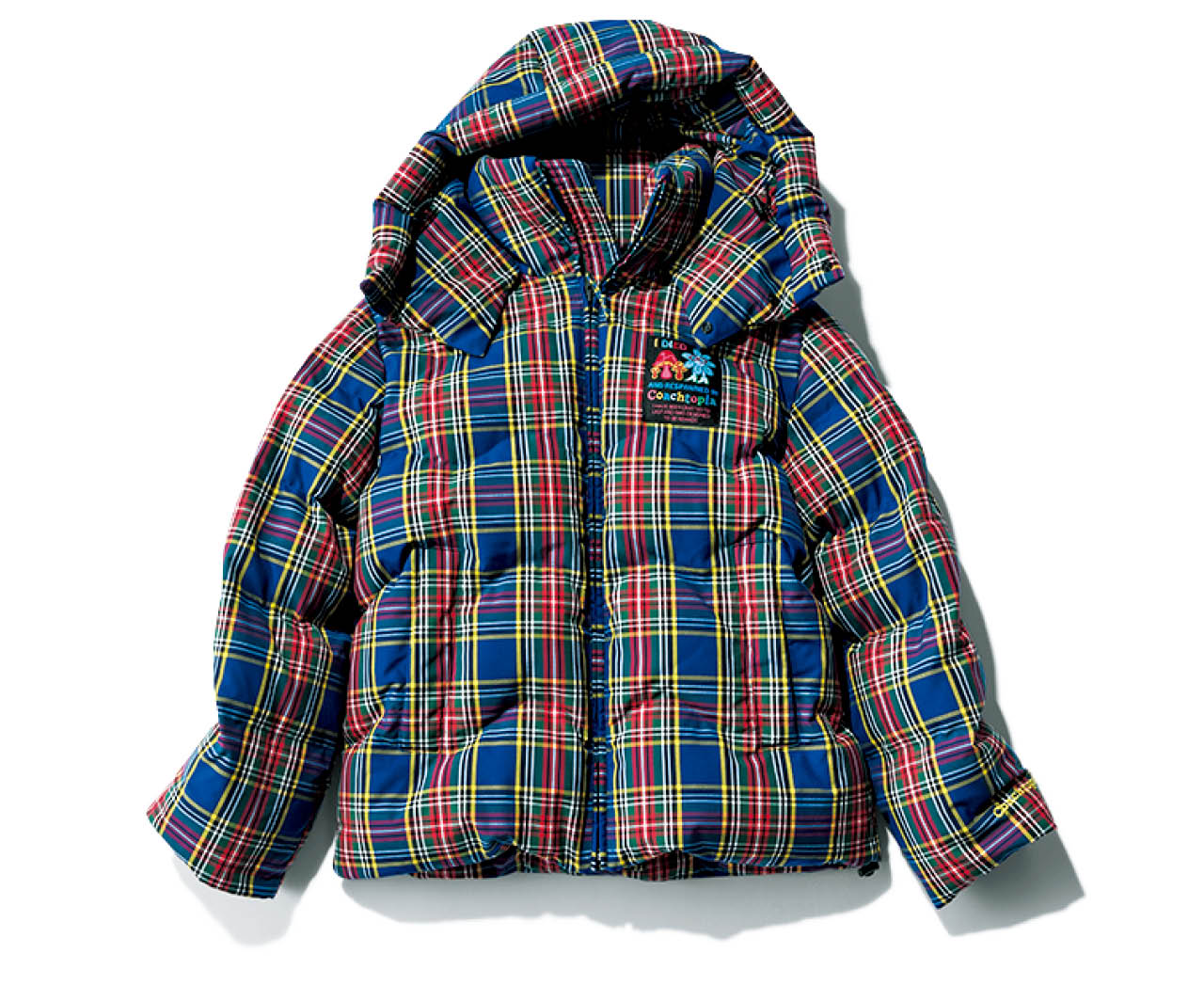 コーチトピア ループ パッファー ジャケット・プラッド キルティング