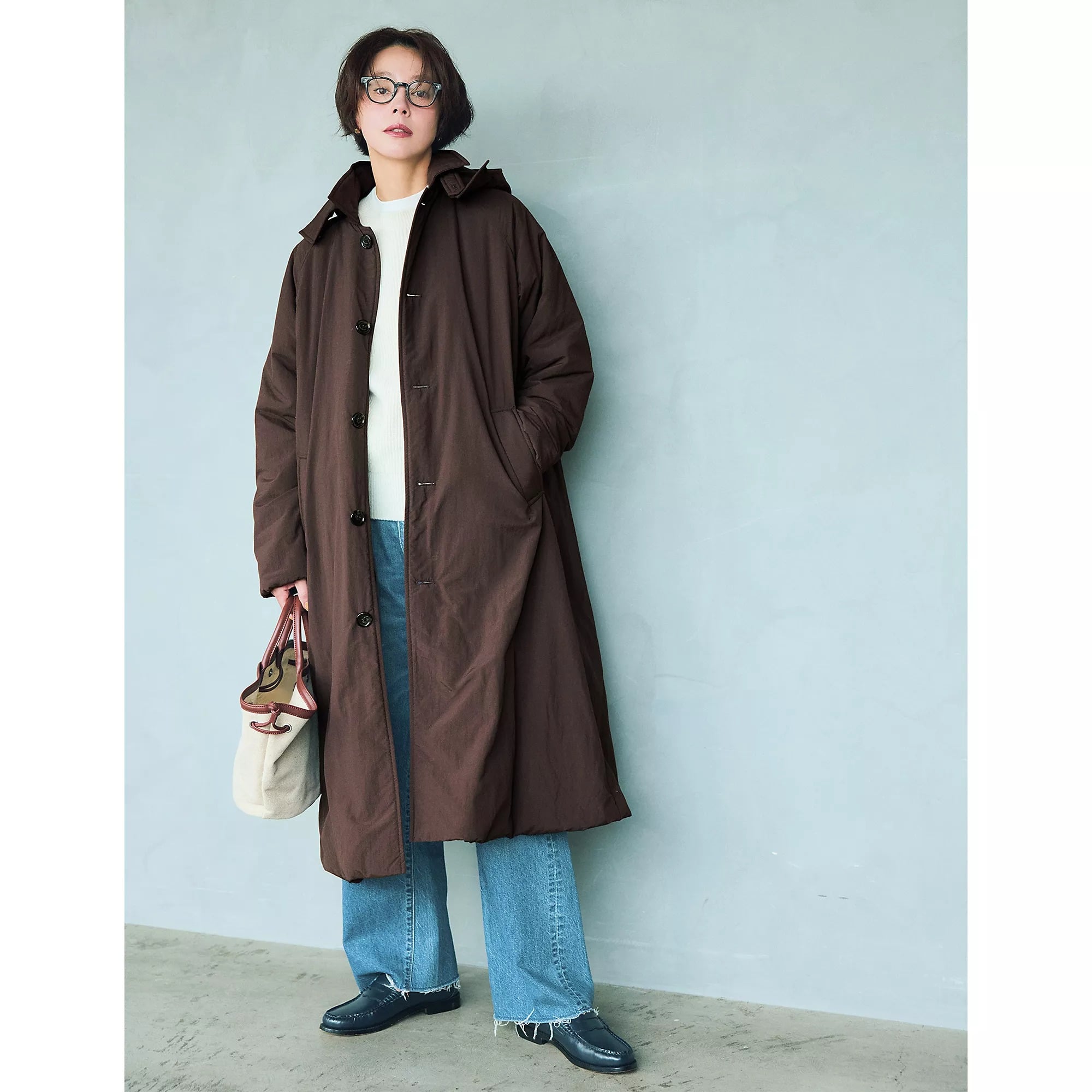 12closet
【福田麻琴さんコラボ】【洗える】撥水中綿フーディーコート
￥35,970