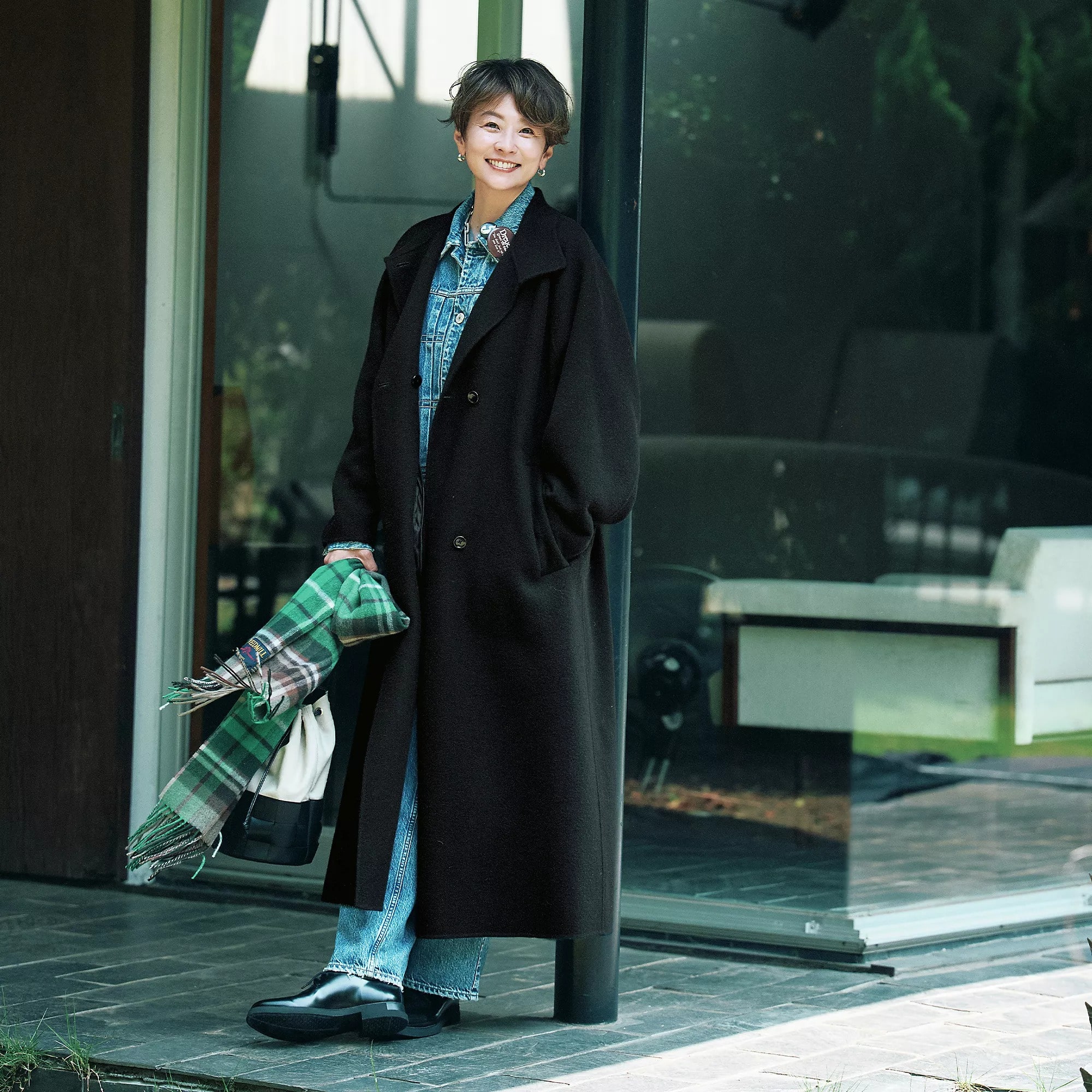 Curensology
【五明祐子さんコラボ】ラムウールリバースタンドコート
￥69,300