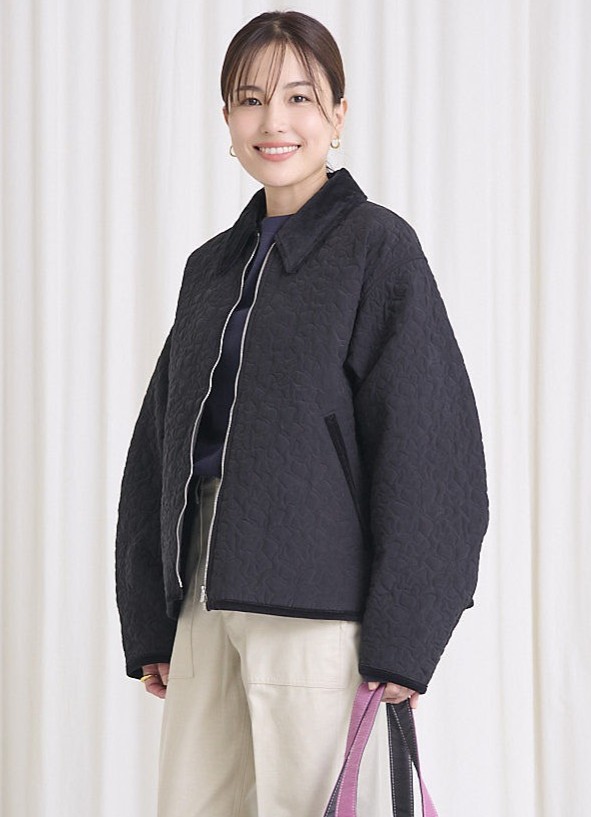 Oblada
FLOWER EMBROIDERY BLOUSON／キルトブルゾン
￥79,200