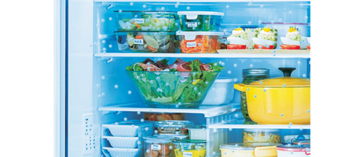 3段ケースで整理しやすく霜がつきにくい大容量冷凍室