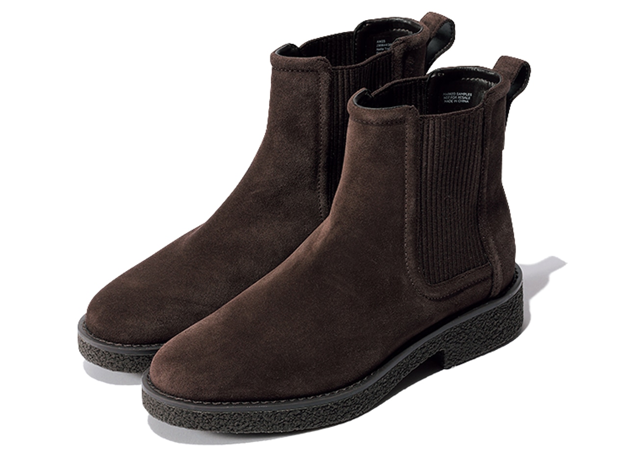 【Clarks(クラークス)】の茶ショートブーツ ¥25300