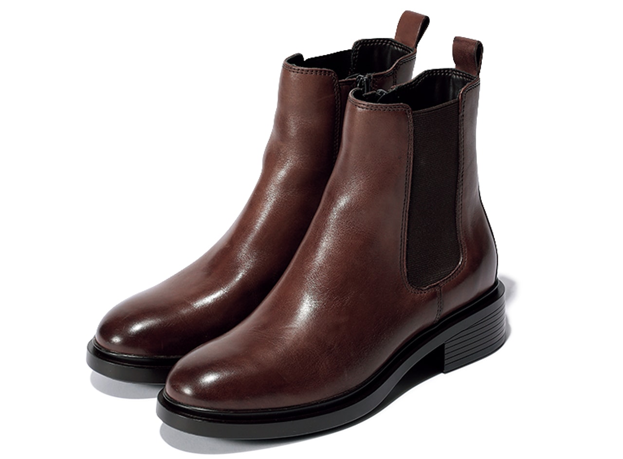 【Joli Encore(ジョリー・アンコール)】の茶ショートブーツ ¥9790