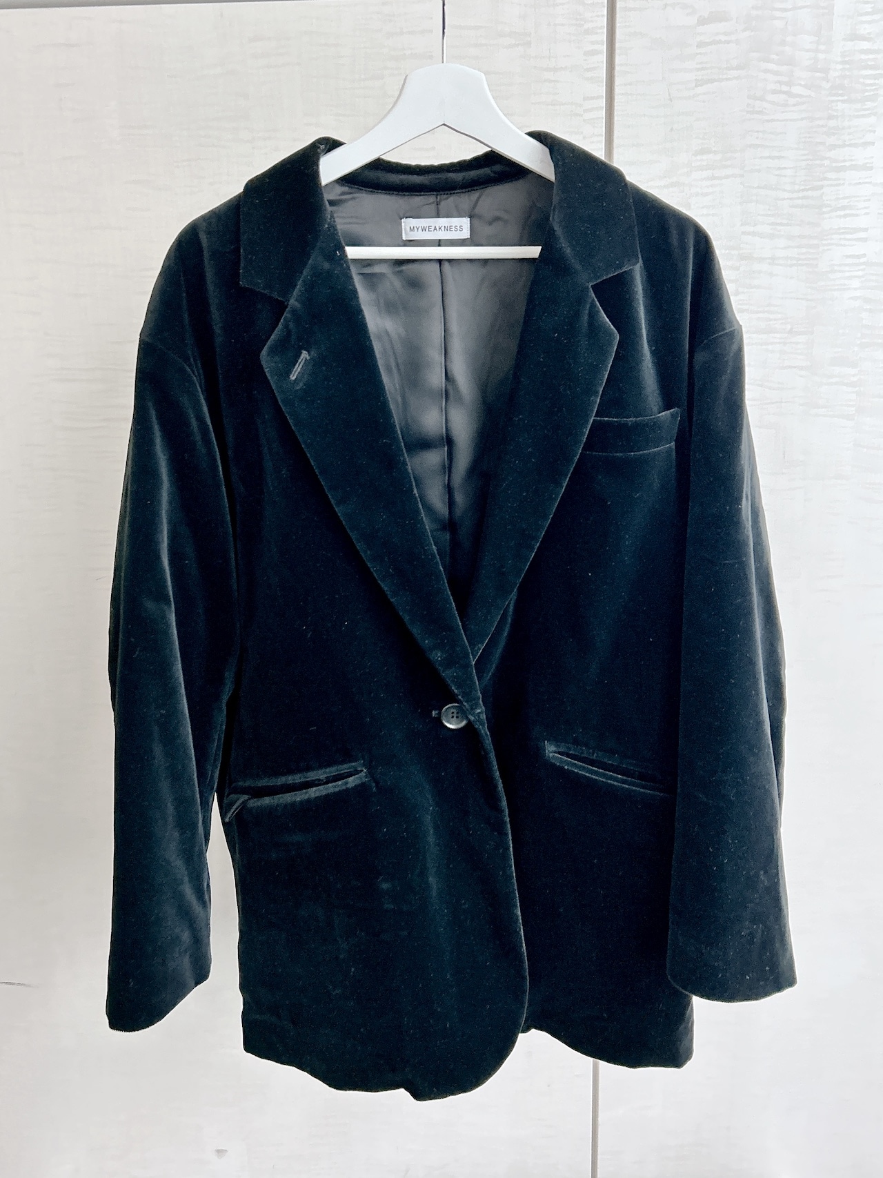 MY WEAKNESS　Velvet Jacket