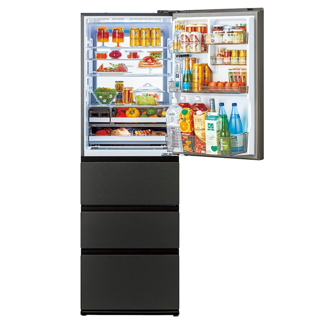 AQUA 冷蔵庫 DELIE＋シリーズ AQR-VZA45R