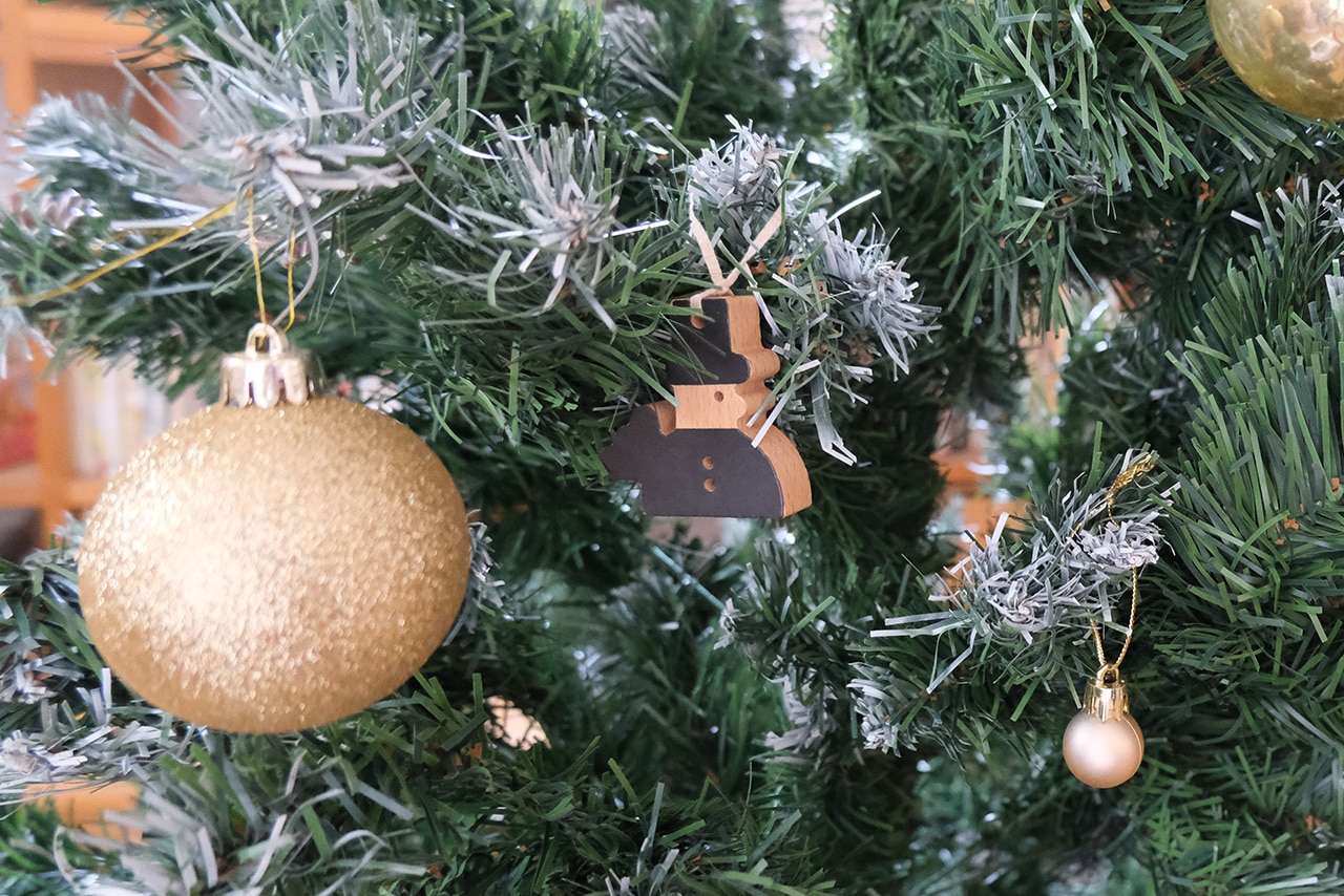 【無印良品】クリスマスオーナメントとお菓子のセット使用シーン