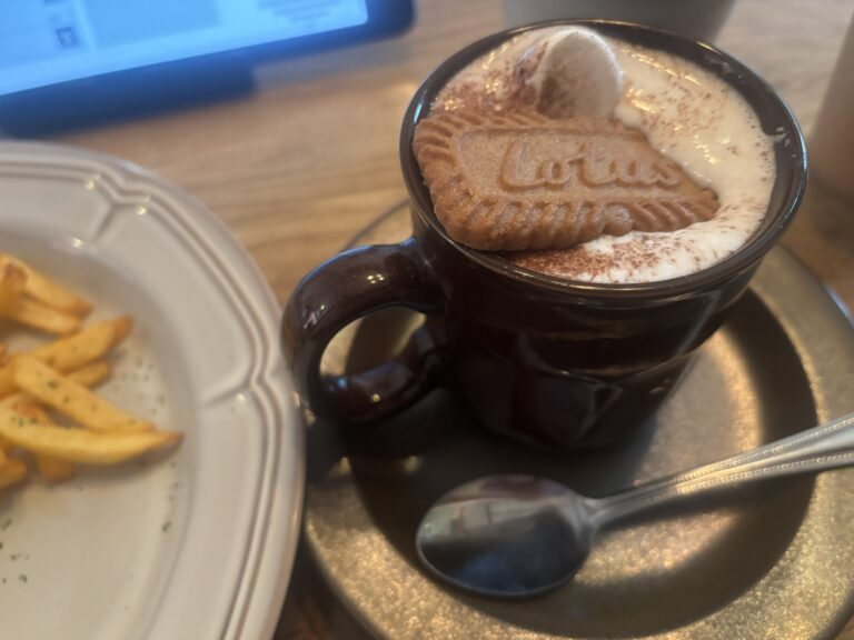 蒲田「KAKUMEI Burger&Café」冬限定のスモア入りココア