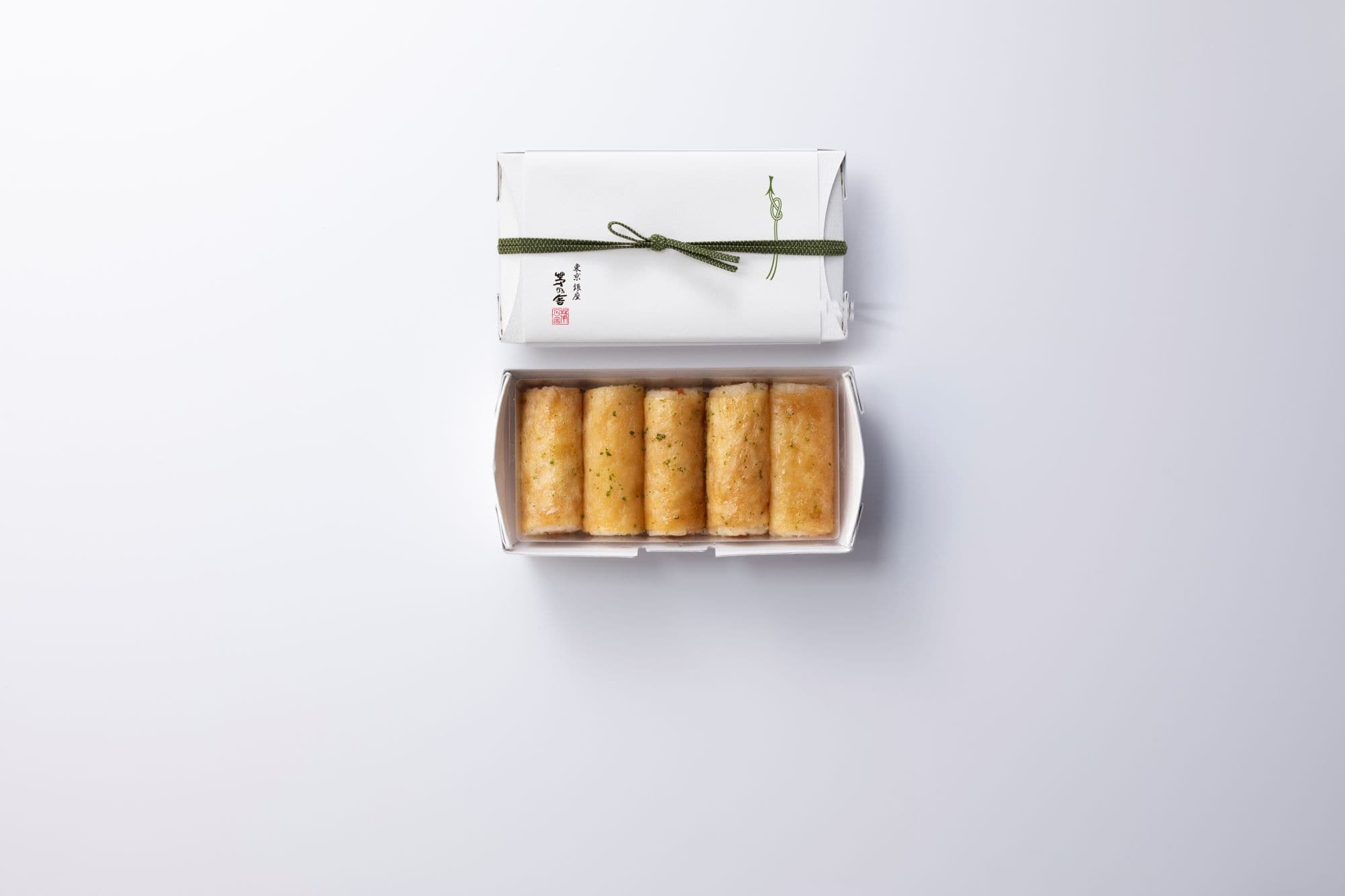 東京銀座 茅乃舎限定「だしいなり」5個入り写真